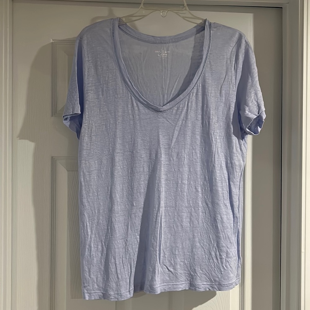 Loft linen tee